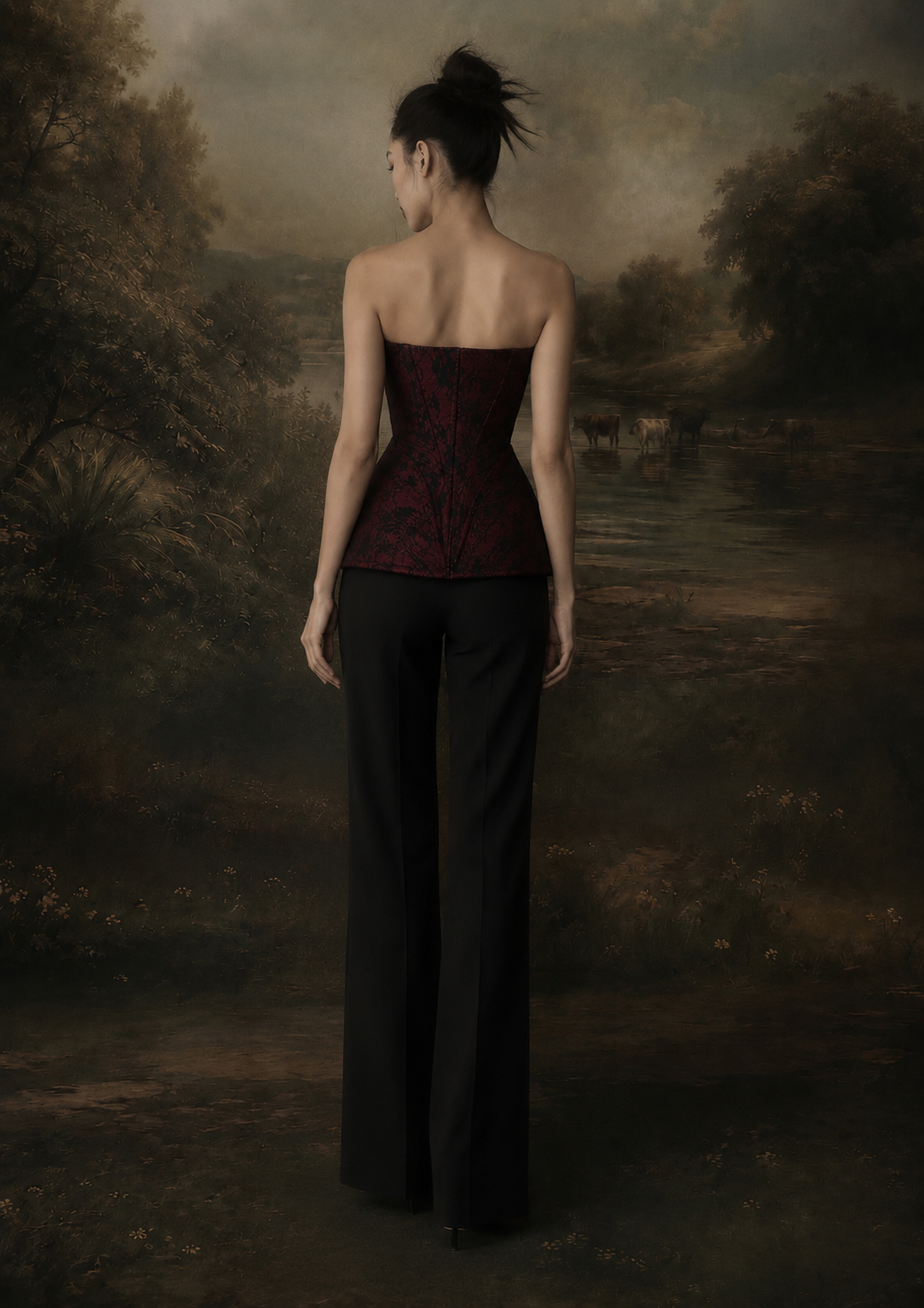 Roman Corset & trouser set