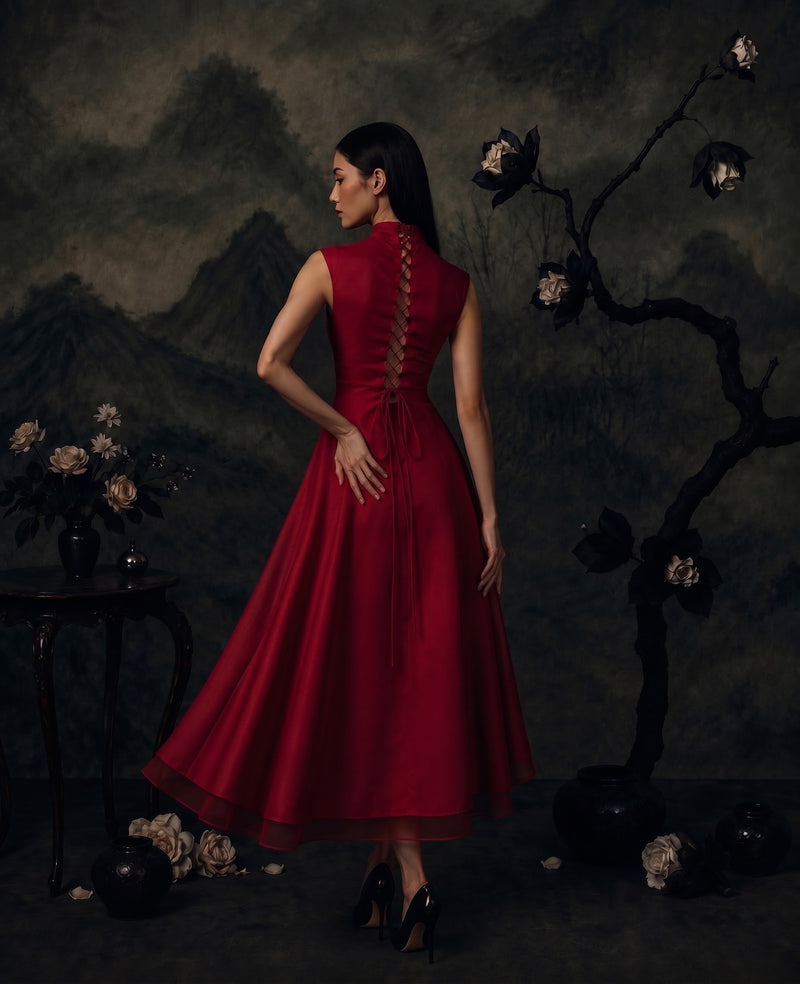 Scarlet Fit & Flare Dress
